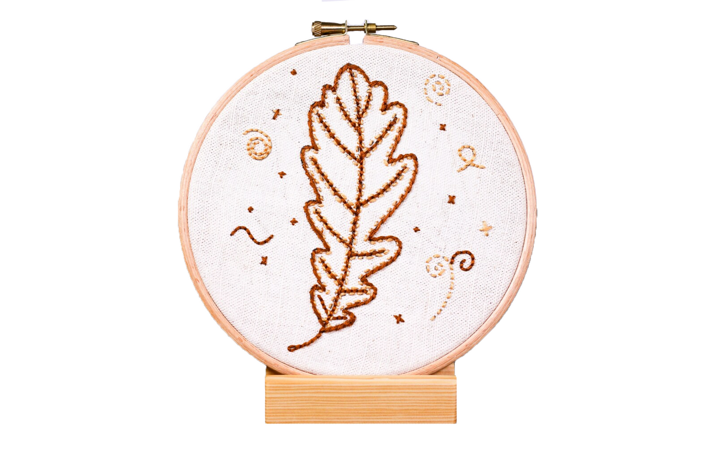 Oak Leaf Embroidery Kit