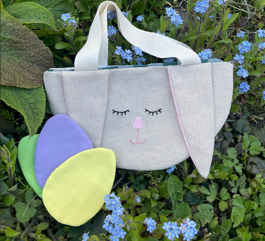 Free Easter Patterns: Reusable Easter Eggs and Bunny Bag