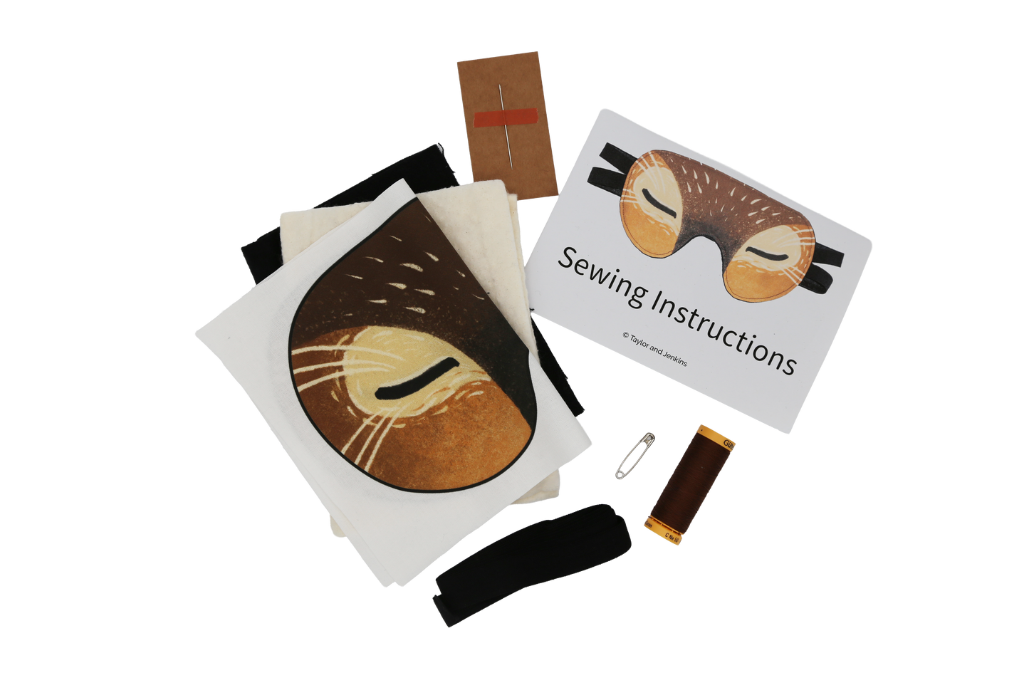 Sleepy Deer Sleep Mask Sewing Kit