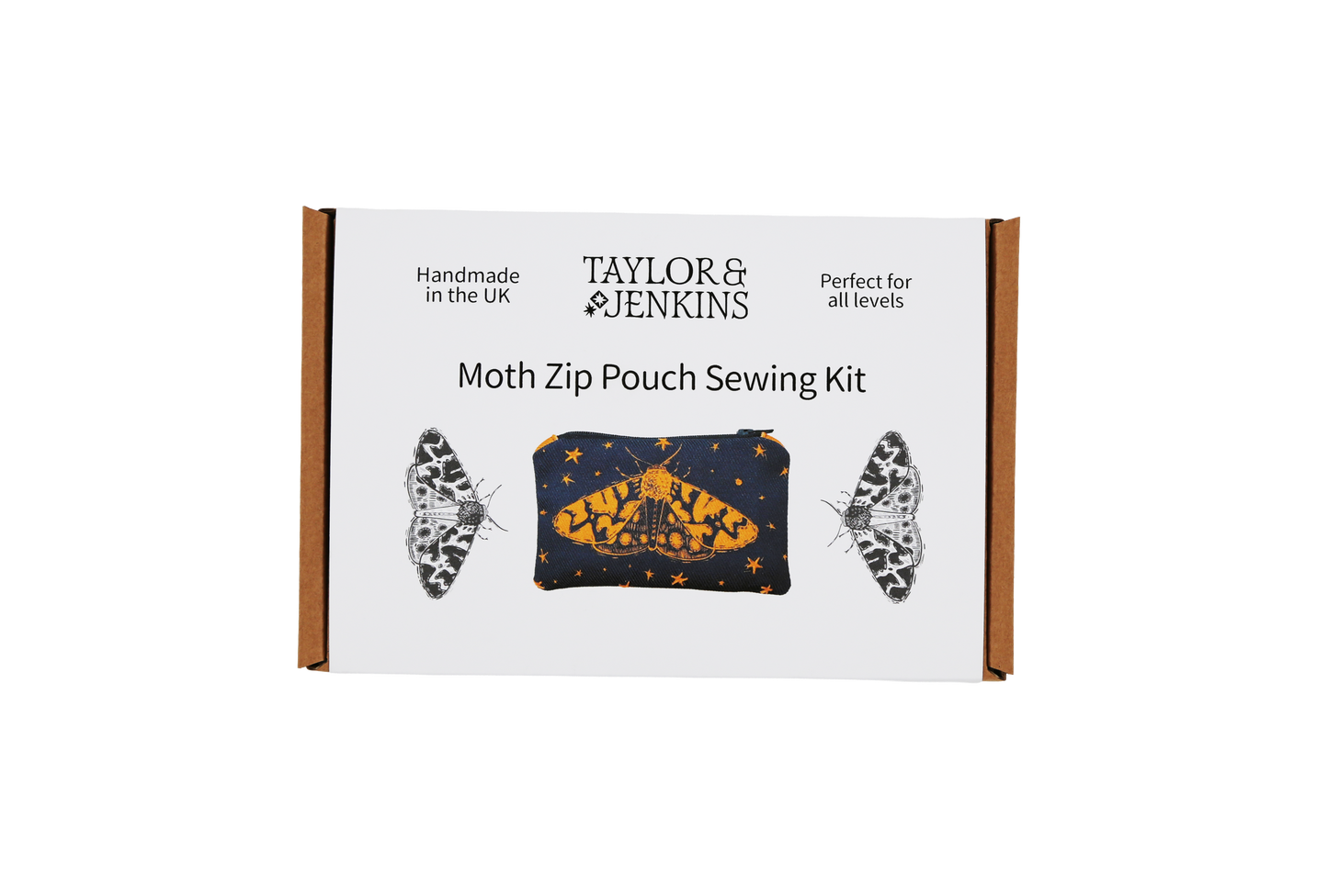 Tiger Moth Zip Pouch Kit