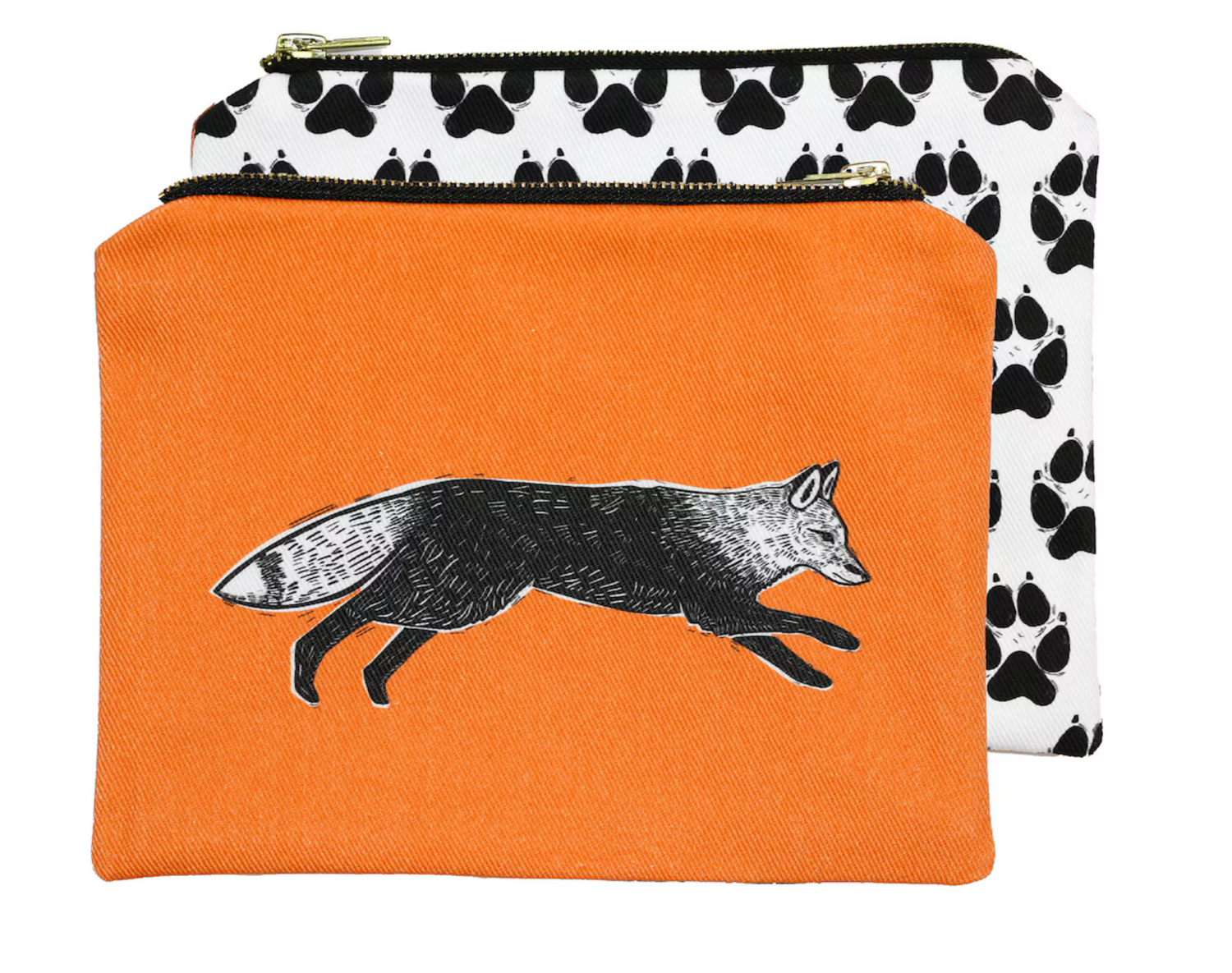 Fox Zip Pouch Sewing Kit image 0