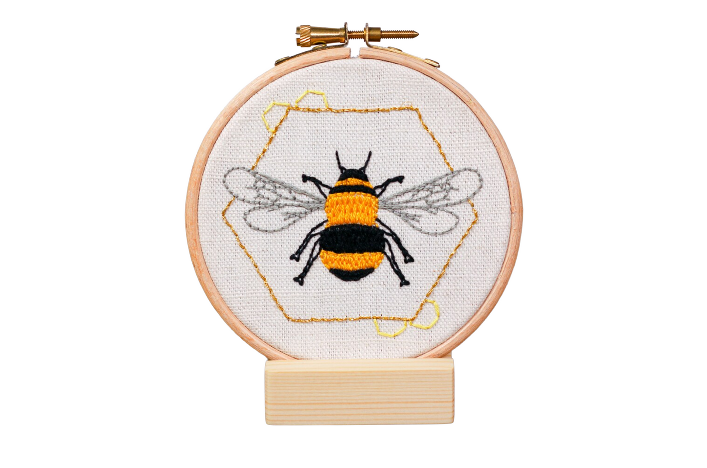 Bee Embroidery Kit