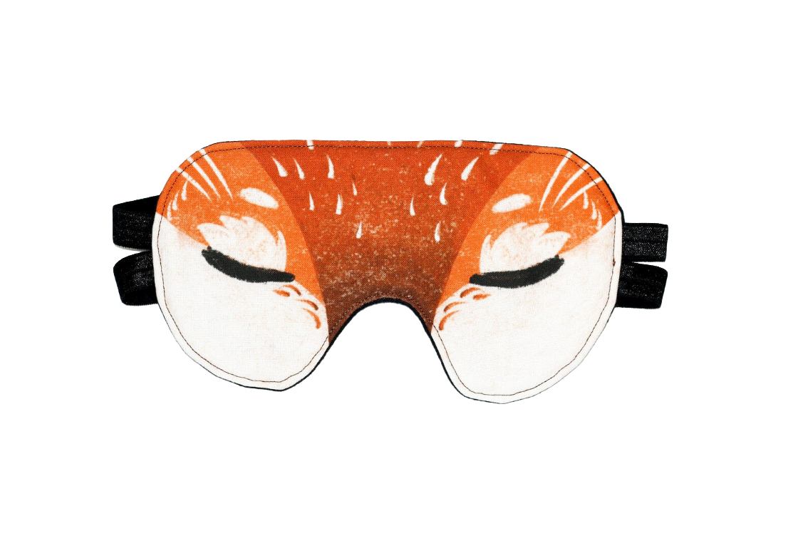 Sleepy Fox Sleep Mask Sewing Kit